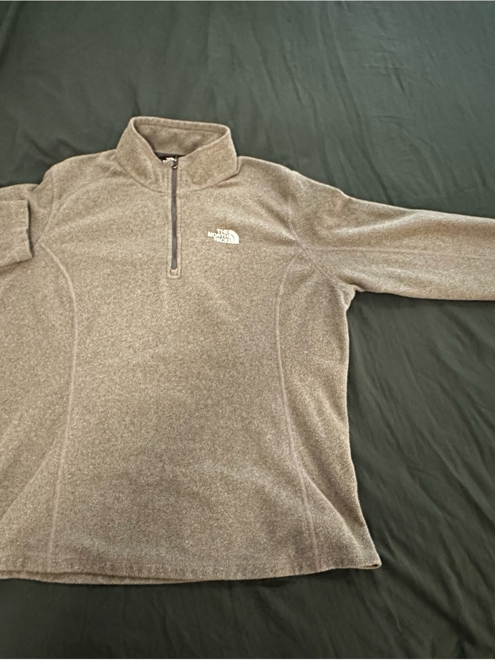 The North Face Half-Zip Fleece Pullover - Grey